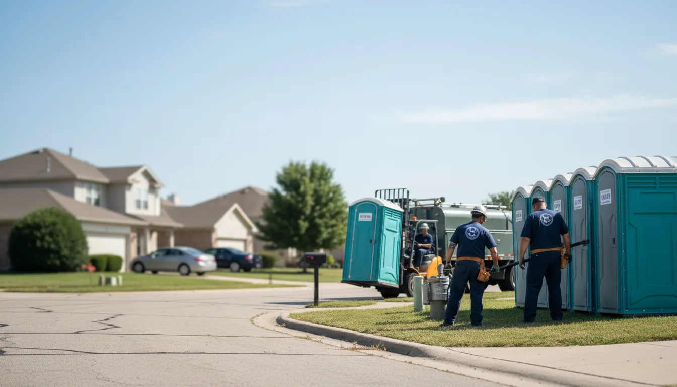 Porta Potty Rental in Mapleton, IL near me